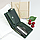 Подарунковий набір №62 "Ukraine" (зелений) у коробці: портмоне + обкладинка на паспорт + ключниця, фото 5