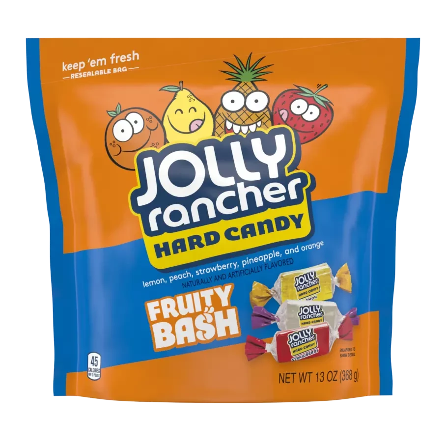 Конфеты Jolly Rancher Fruity Bash Assorted Fruit Flavored Hard Candy 368g, фото 1