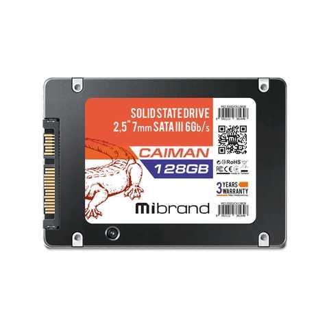 Накопичувач SSD 2.5" 128 GB Mibrand Caiman (MI2.5SSD/CA128GB), фото 1