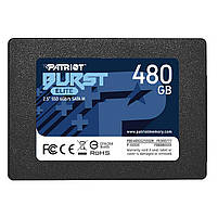 Накопичувач SSD 2.5" 480 GB Patriot Burst Elite (PBE480GS25SSDR), фото 3