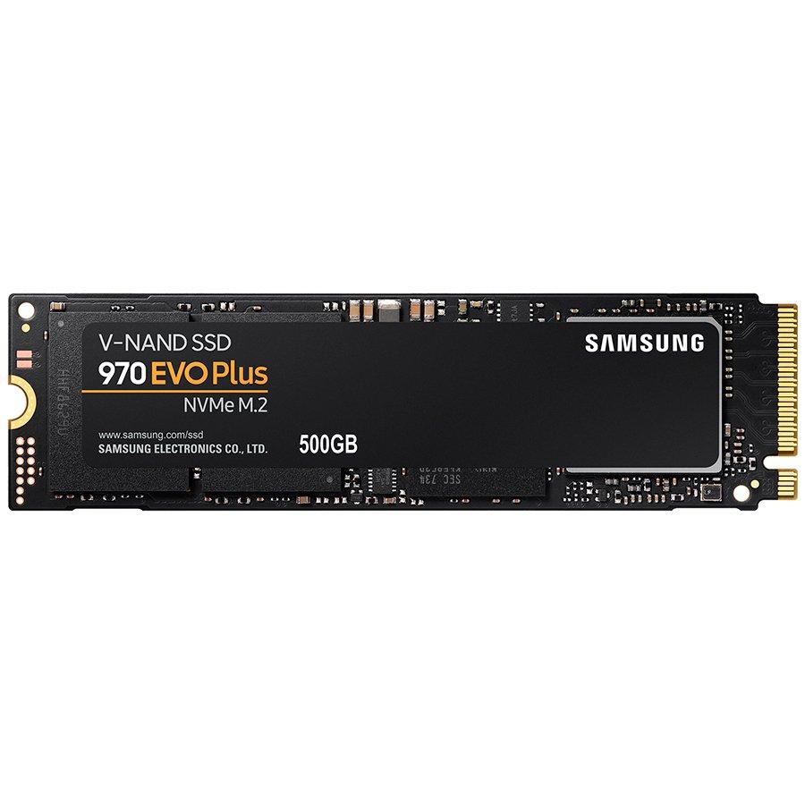 Накопичувач SSD M.2 500 GB Samsung 970 EVO Plus (MZ-V7S500BW), фото 1