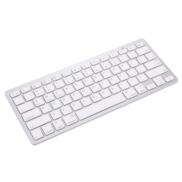 Клавіатура бездротова Combo BK-3001 Wireless Bluetooth Silver