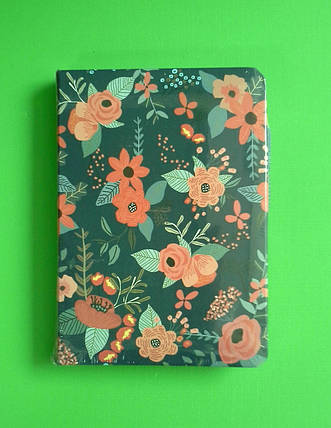 Канц 20 Блокнот на гумці А6 ”JO” /6701-3 / ”Flowers” (1/24), фото 1