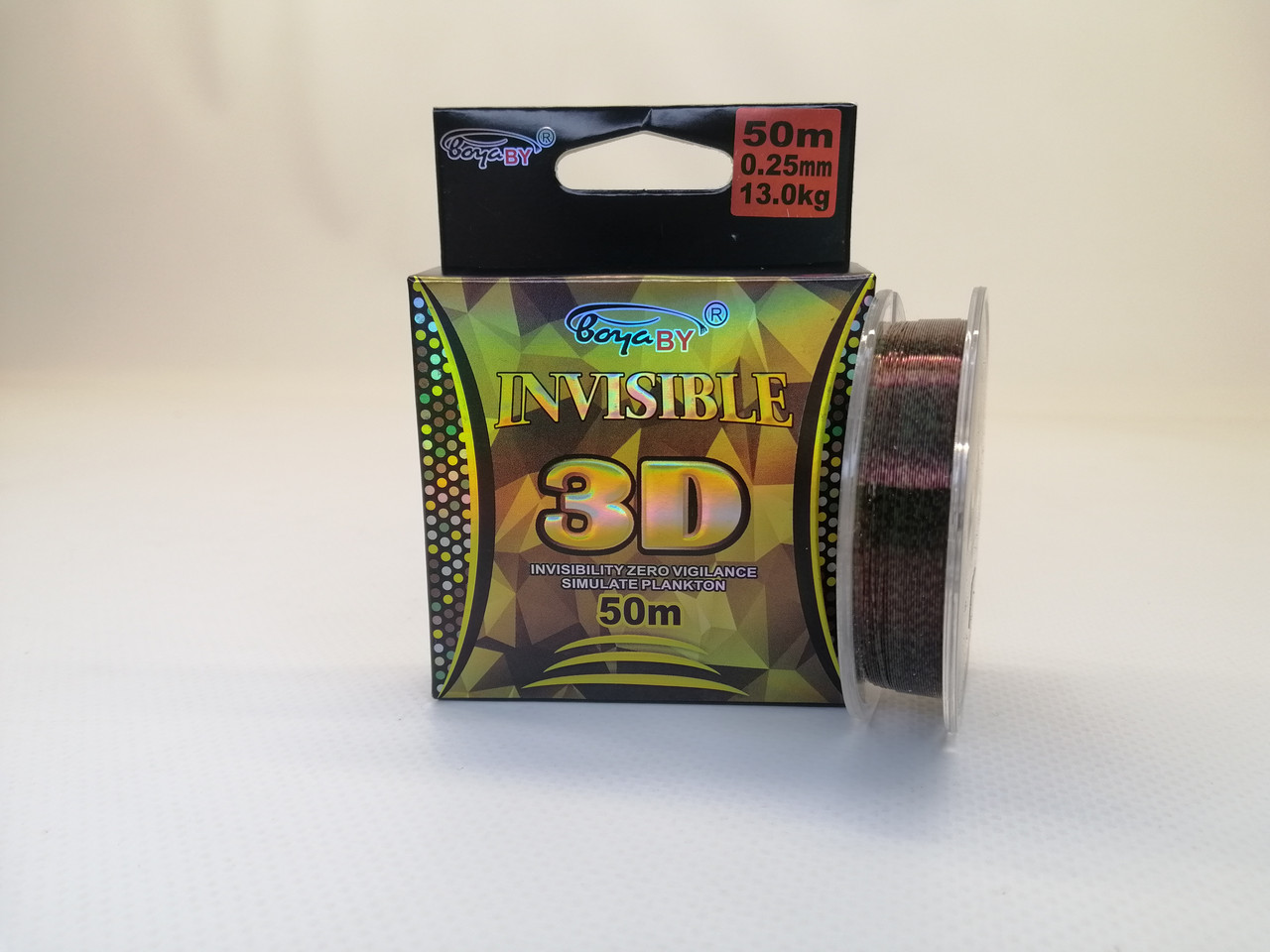 Волосінь BOYA Invisible 3D 50m 0.25mm