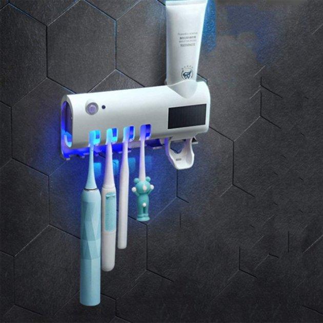 Тримач УФ стерилізатор для зубної пасти та щіток Toothbrush Sterilizator 263 TS