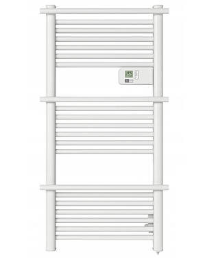 Сучасний електричний нагрівач, сушарка для рушників, 500 W із програматором і LCD-дисплеєм., фото 1