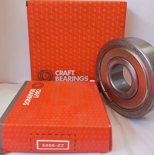 Подшипник 6406 ZZ CRAFT Литва (ID#1562689597), цена: 219 ₴, купить на ...