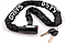 Замок вело "GREY'S" ключ (трохи 100 см, діаметр 6 мм). Велозамок спіральний із кріпленням, фото 2