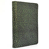 Екслюзивна VIP папка А4 зі шкіри Слон TARWA CrH-1295-4lx зелена, фото 6