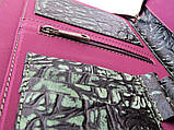 Екслюзивна VIP папка А4 зі шкіри Слон TARWA CrH-1294-4lx зелена, фото 5