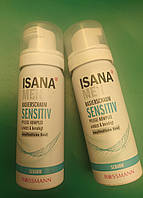 Пена дорожная для бритья мужская Исана мини  / Isana для чувствительной кожи 50 мл / чоловіча піна для гоління