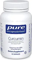 Куркумин, Curcumin, Pure Encapsulations, 250 мг, 60 капсул (PE-00091)