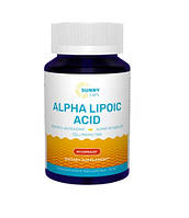 Альфа-липоевая кислота, Alpha-Lipoic Acid Powerfull, Sunny Caps, 60 капсул (SUN-530678)