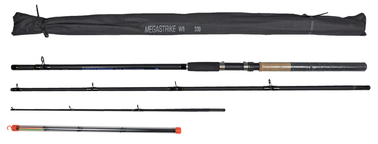 Фідерне вудилище MegaStrike W8 (60-160г) 3+3 секції, 3.6м
