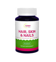 Комплекс кожа, волосы, ногти, Hair, Skin & Nails Complex Powerfull, Sunny Caps, 100 капсул (SUN-530753)