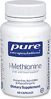 L-метионин, l-Methionine, Pure Encapsulations, 60 капсул (PE-00184)