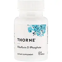 Витамин В2 (Riboflavin 5' Phosphate), Thorne Research, 60 капсул (THR-11502)