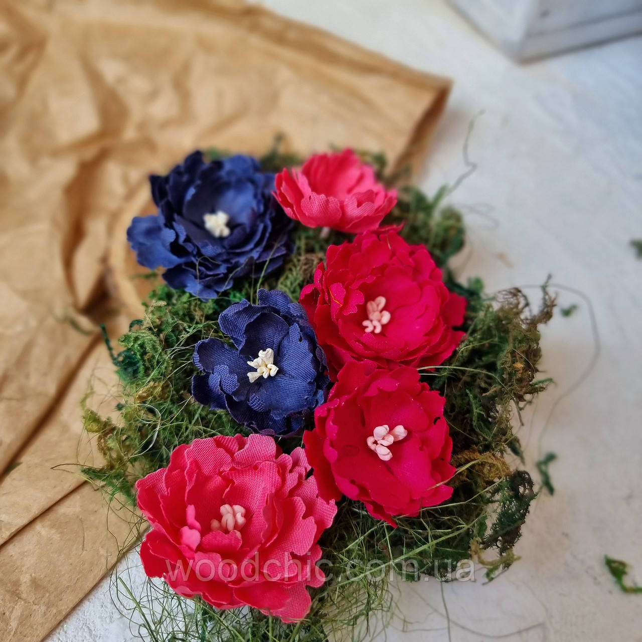 Набір квітів Півонія казкова 2, фото 1