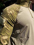 Тактична військова сорочка Убакс Combat камуфляж, фото 7