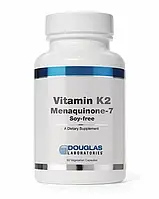 Витамин К2, Vitamin K2, Menaquinone-7, Douglas Laboratories, 60 капсул (DOU-97923)