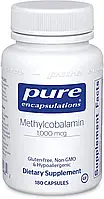Витамин В12 (метилкобаламин), Methylcobalamin Advanced Vitamin B12, Pure Encapsulations, 60 капсул (PE-00444)