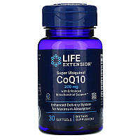 CoQ10 (убихинол), Life Extension, 200 мг, 30 капсул (LEX-14312)