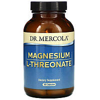 Магний L-треонат, Magnesium L-Threonate, Dr. Mercola, 90 капсул (MCL-01778)