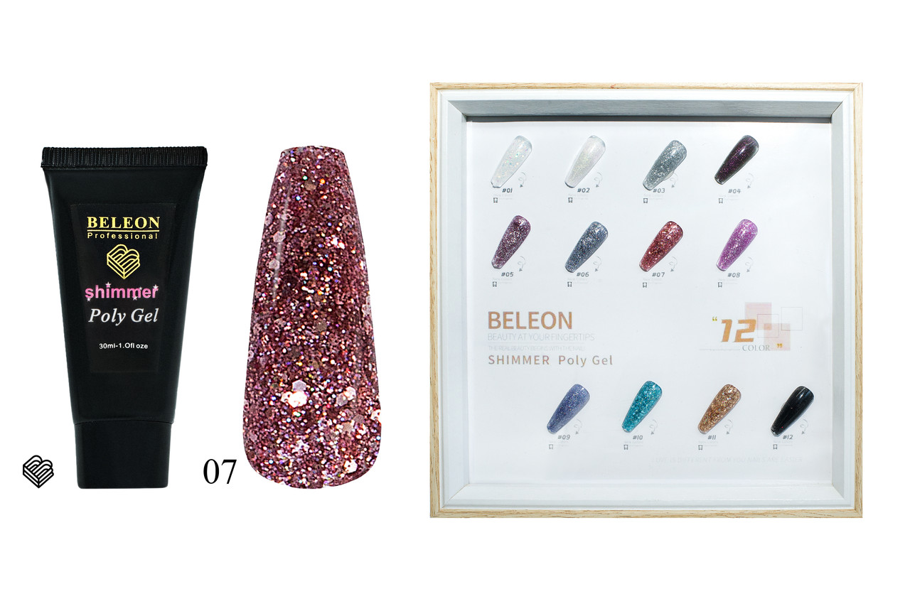 Poly Gel BELEON Shimmer №07