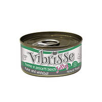 Vibrisse Тунец с корюшкой в желе натуральные консервы для котов - 70 г