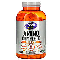 Амино комплекс, Amino Complete, Now Foods, Sports, 360 капсул (NOW-00013)
