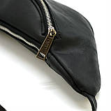 Напоясна сумка з чорної шкіри Crazy horse бренда RA-3036-4lx TARWA, фото 6