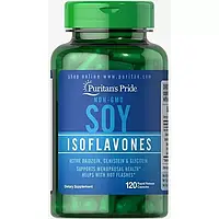 Изофлавоны сои, Soy Isoflavones, Puritan's Pride, 750 мг, 120 капсул (PTP-10005)