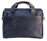 Чоловіча сумка-портфель з натуральної шкіри крейзі хорс RK-1812-4lx TARWA, фото 4