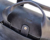 Чоловіча сумка-портфель з натуральної шкіри крейзі хорс RK-1812-4lx TARWA, фото 7