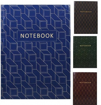 Зошит для записів "Notebook", А4, 80 л., офсет, клітинка, тверд. обл. KNZ