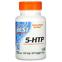 5-HTP, 5-гидрокси L-триптофан, Doctor's Best, 100 мг, 60 капсул (DRB-00077)