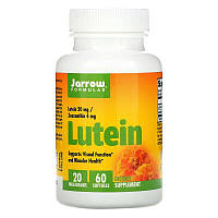 Лютеин, Lutein, Jarrow Formulas, 20 мг, 60 капсул (JRW-12025)