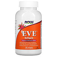 Витамины для женщин, EVE Women's Multi, Now Foods, 180 капсул (NOW-03803)