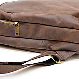 Міський рюкзак RC-3072-3md TARWA, натуральна шкіра Crazy Horse, фото 5