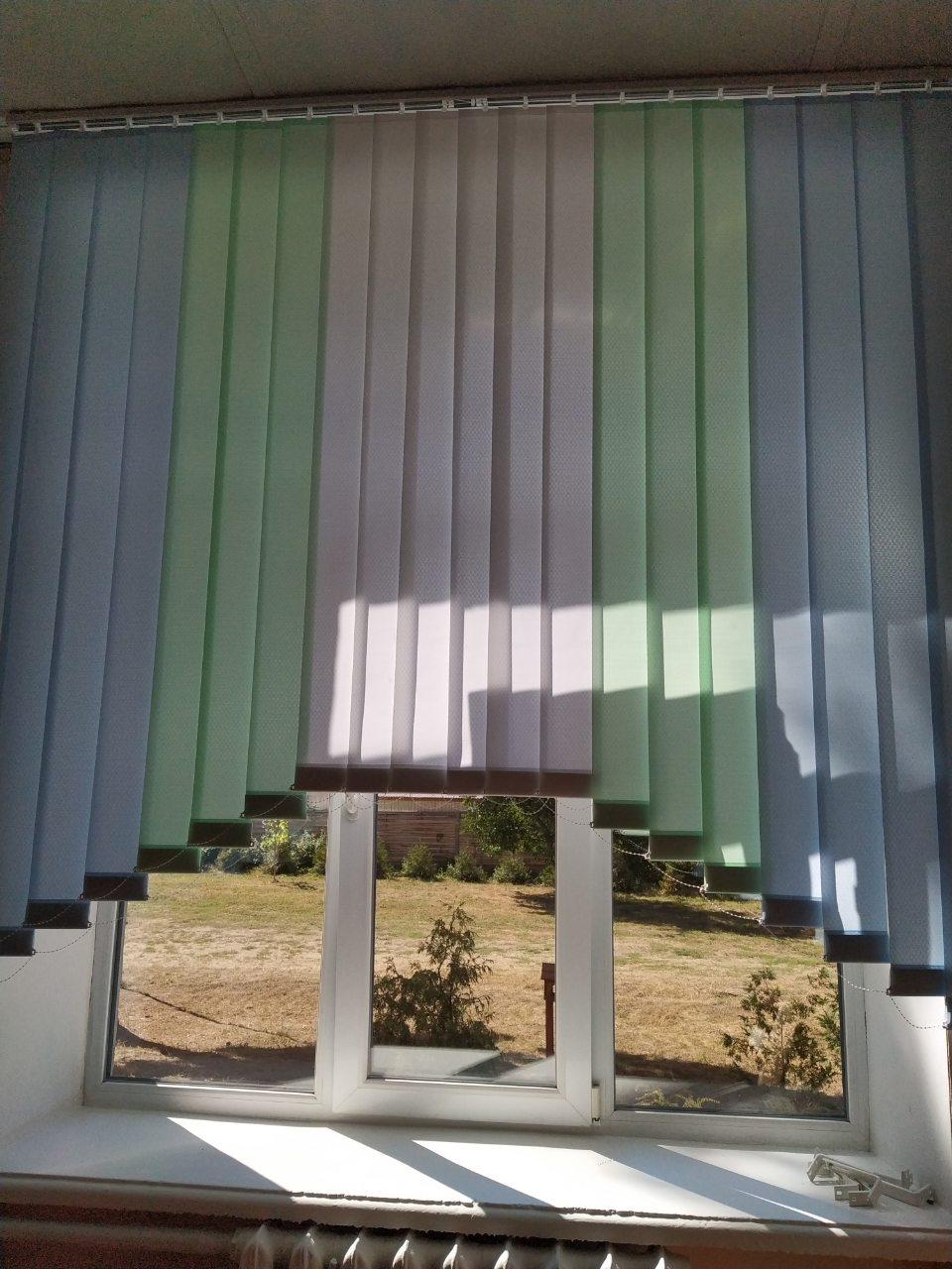 Жалюзі вертикальні тканинні на вікна Дніпро