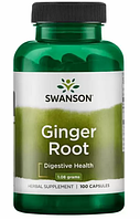 Корень имбиря, Ginger Root, Swanson, 540 мг, 100 капсул (SWV-01535)