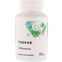 L- глютамин, L-Glutamine, Thorne Research, 90 капсул (THR-51802)