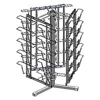 Стойка настольная вращающаяся под открытки А5 (30 ячеек)