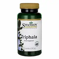 Трифала, Triphala, Swanson, 500 мг, 100 капсул (SWV-11039)