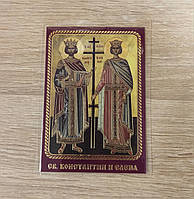 Ікони літографія різних Святих по каталогу з ламінуванням 10х6,5см