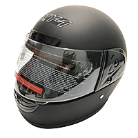 Шлем матовый XY-1 прозрачный визор интеграл L 59-60 см