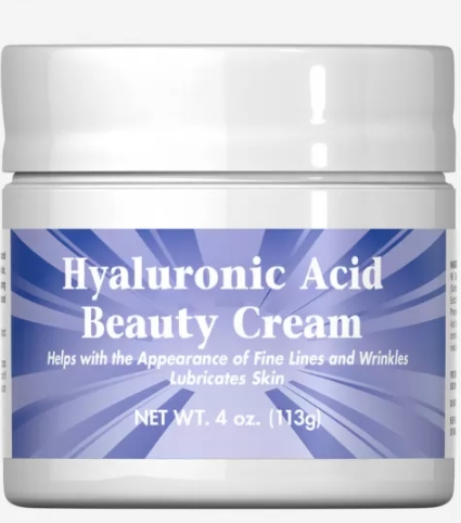 Крем з гіалуронової кислотою, Nature Smart HyaLuronic Acid Beauty Cream, Puritan's Pride, 113 г (PTP-15479) - фото 1 - id-p1651170814