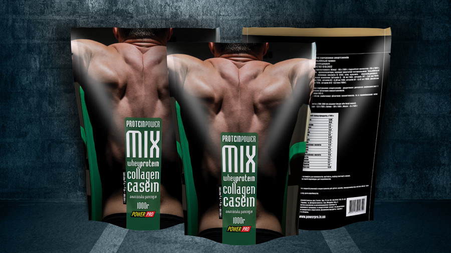 Протеин белковая смесь Protein Powder Mix Casein, вкус Альпийская Рапсодия, 1кг - фото 1 - id-p1651195098