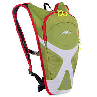 Рюкзак спортивный SP-Sport Local Lion LK409 объем 5л Green-White-Red