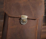 Початковий шкіряний аксесуар, колір коричневий, Bexhill bx2089, фото 5